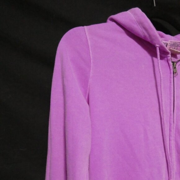 PINK - VICTORIA'S SECRET | small | Love Pink Zip-Up Hooded Sweatshirt / Hoodie - Picture 4 of 16